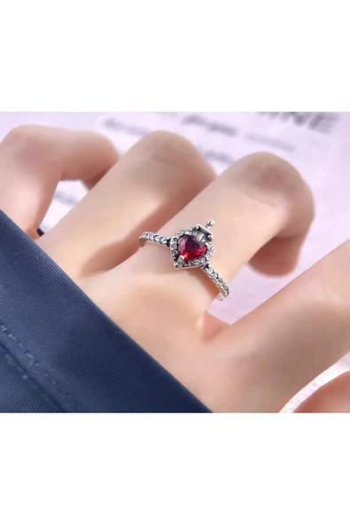 POSEİDONS JEWELLERY Poseidons Jewellery Kötü Kalpli Kraliçe Gümüş Yüzük ürün görseli 1