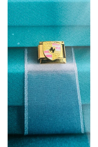 Lovecharm Marka Araba Model Pembe Gold İtalyan Charm ürün görseli 1
