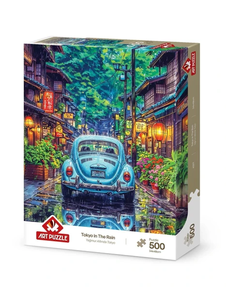 Art Puzzle Yağmur Altında Tokyo 500 Parça 40511 ürün görseli 1