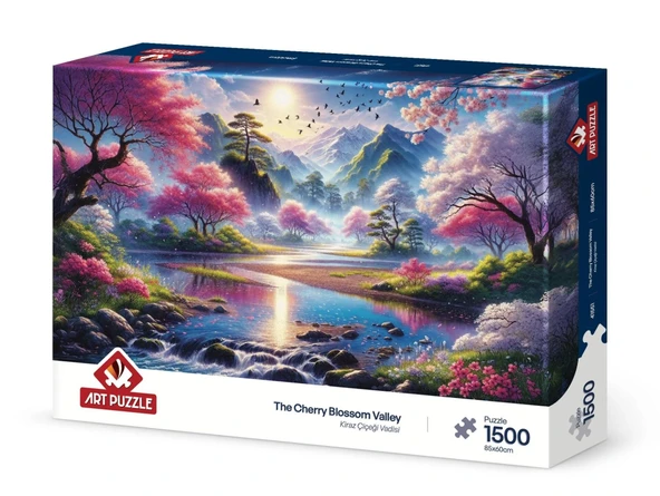 Art Puzzle Kiraz Çiçeği Vadisi 1500 Parça 41551 ürün görseli 1