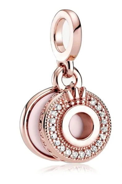 POSEİDONS JEWELLERY Köpüklü Pave Dangle Charm ürün görseli 1