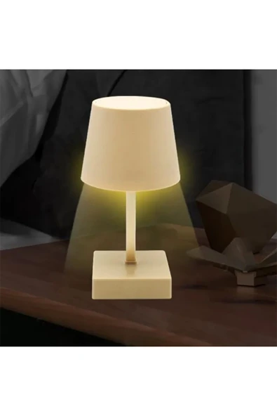 Bood Technology Dokunmatik Modern Masa Üstü Gece Lambası Şarjlı Kablosuz Led Işık ürün görseli 1