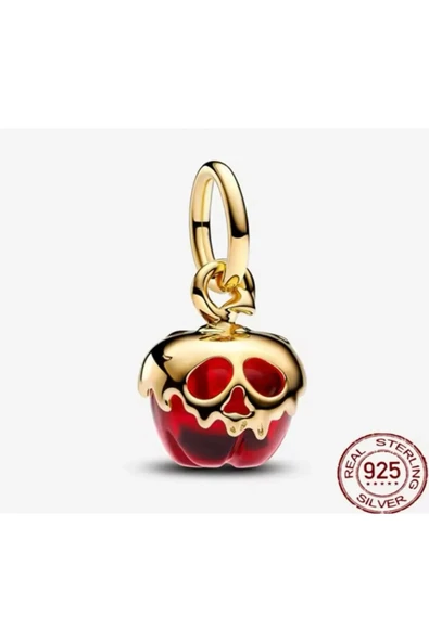 POSEİDONS JEWELLERY Poseidons Jewellery Gümüş Kötü Kalpli Kraliçe Elma Sallantılı Charm ürün görseli 1
