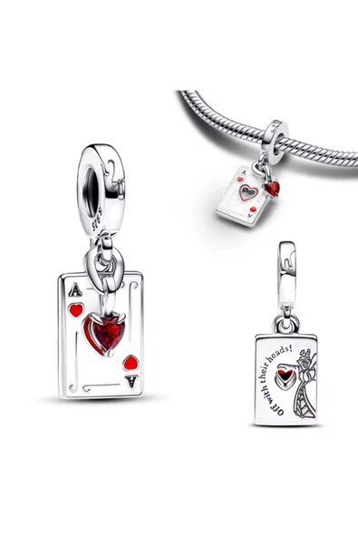 POSEİDONS JEWELLERY Disney Kötüler Kupa Kızı Charm s925 Ayar ürün görseli 1