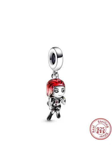 Lovecharm Gümüş Black Widow Charm ürün görseli 1
