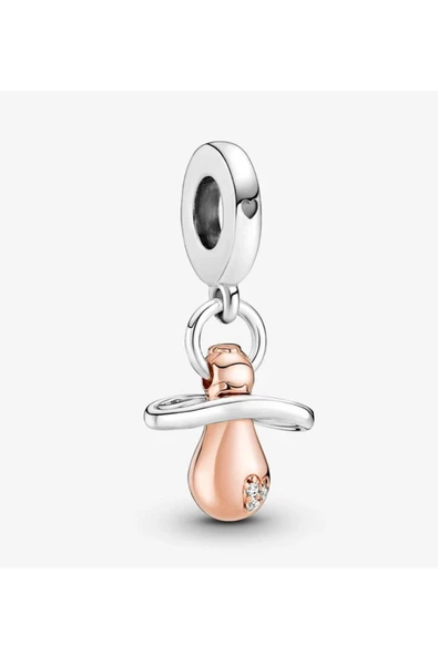 POSEİDONS JEWELLERY Bebek Emziği Sallantılı Charm ürün görseli 1