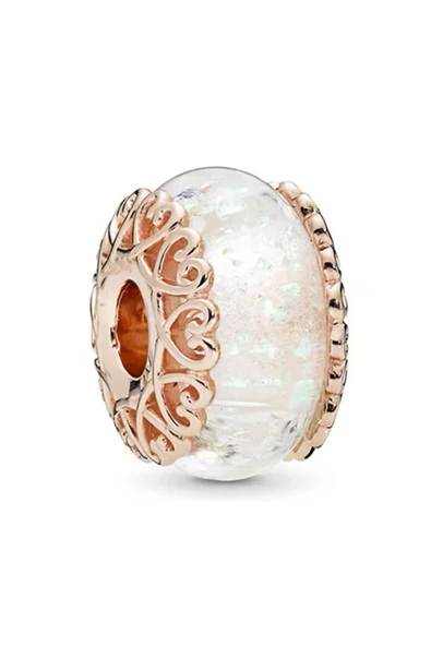 POSEİDONS JEWELLERY Yanardöner Murano Cam Charm s925 ürün görseli 1