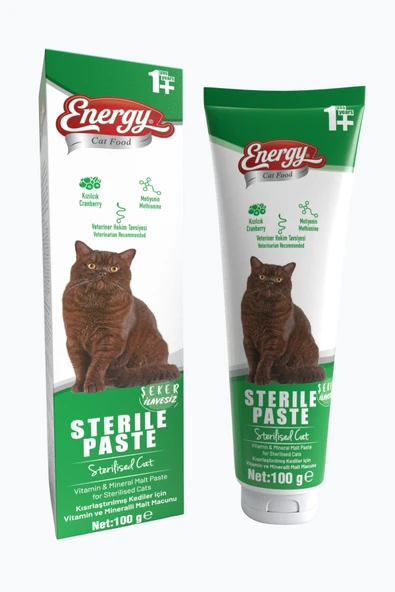 Energy Kısırlaştırılmış Kedi Paste - 100 g ürün görseli 1