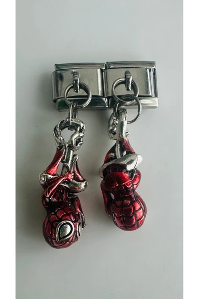 POSEİDONS JEWELLERY Marvel Örümcek Adam Sallantılı İtalyan Charm ürün görseli 1