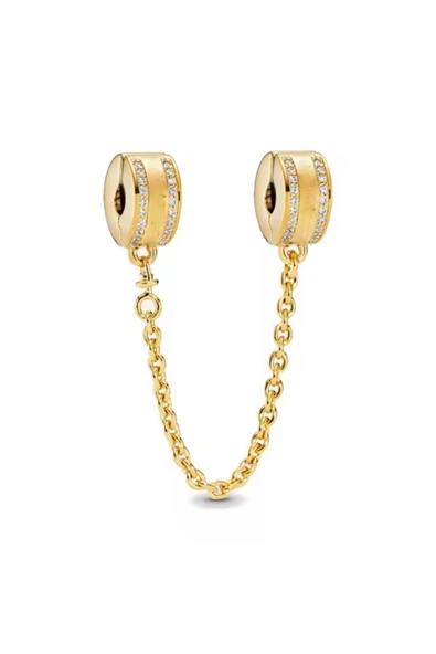 Lovecharm Gold Renk Güvenlik Zinciri Charm ürün görseli 1