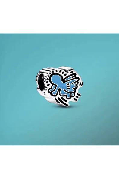 Lovecharm Keith Haring™ X Radiant Angel Charm - Resim 4