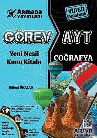 Armada Yayınları Görev Yks Ayt Coğrafya Konu Kitabı Yeni Nesil ürün görseli 1