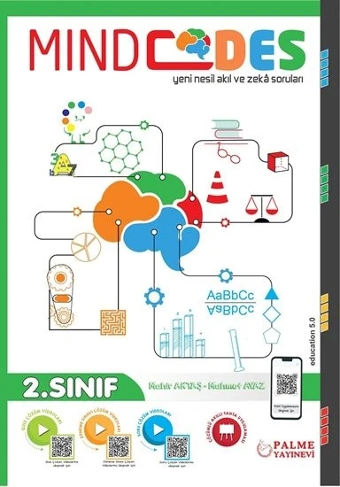 Palme Yayınevi Hazırlık 2. Sınıf Mind Codes Yeni Nesil Akıl ve Zeka Soruları ürün görseli 1