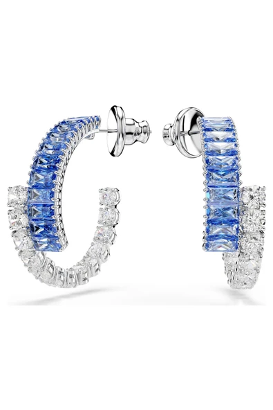 Hector&Co. Jewellery Mavi Markiz Halka Küpeler ürün görseli 1