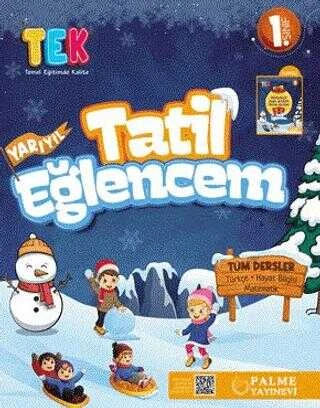 Palme Yayınevi Hazırlık 1. Sınıf Tek Yarıyıl Tatil Eğlencem ürün görseli 1
