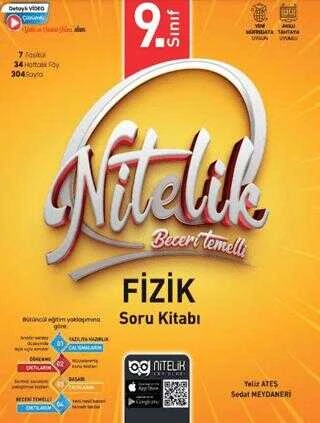 Nitelik Yayınları 9. Sınıf Fizik Soru Kitabı Beceri Temelli ürün görseli 1