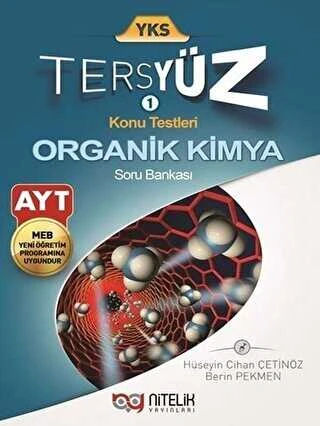 Nitelik Yayınları Yks Ayt Organik Kimya Tersyüz Soru Kitabı ürün görseli 1
