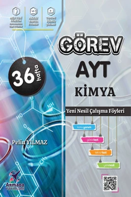 Armada Yayınları Görev Yks Ayt Kimya Çalışma Föyleri (36 Hafta) ürün görseli 1