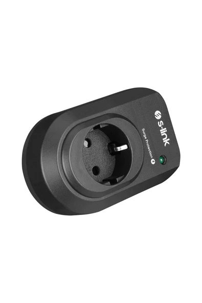 Sl-06 16A 3500W 450 Joule Akım Korumalı Tekli Priz ürün görseli 1