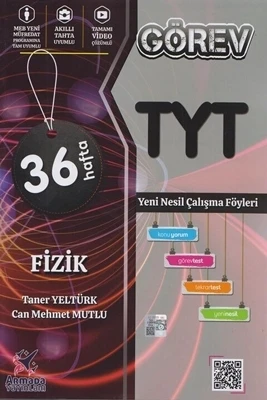 Armada Yayınları Görev Yks Tyt Fizik Çalışma Föyleri (36 Hafta) ürün görseli 1