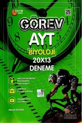 Armada Yayınları Yks Görev Ayt Biyoloji Deneme 20X13 Video Çözümlü ürün görseli 1