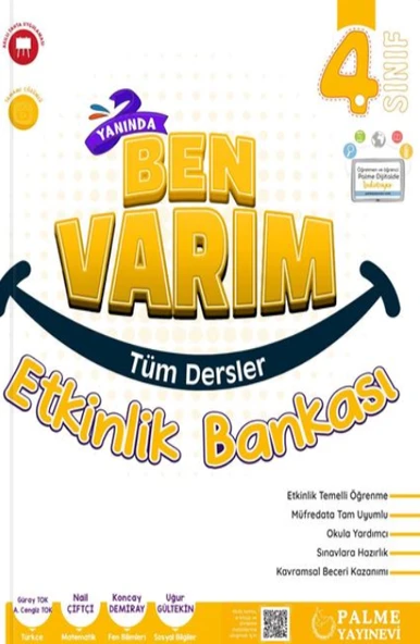 Palme Yayınevi Hazırlık 4. Sınıf Tüm Dersler Etkinlik Bankası Yanında Ben Varım ürün görseli 1