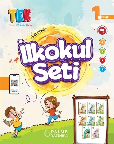 Palme Yayınevi Hazırlık 1. Sınıf Tek İlkokul Seti (2.Dönem) ürün görseli 1