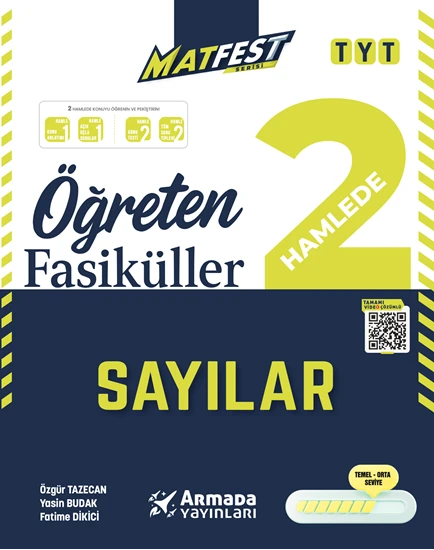 Armada Yayınları Yks Tyt Matfest Öğreten Fasiküller Sayılar ürün görseli 1