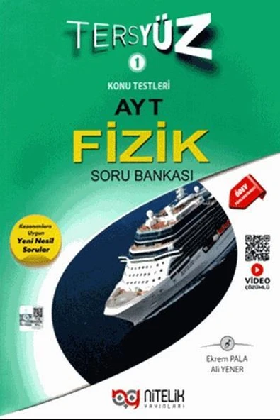 Nitelik Yayınları Yks Ayt Fizik Tersyüz Soru Kitabı Video Çözümlü ürün görseli 1