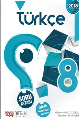 Nitelik Yayınları 8. Sınıf Türkçe Soru Kitabı ürün görseli 1