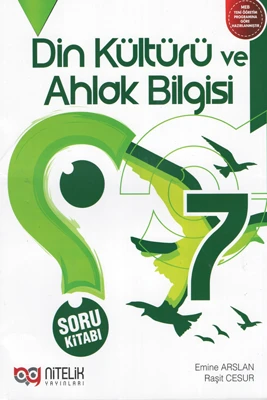 Nitelik Yayınları 7. Sınıf Din Kültürü ve Ahlak Bilgisi Soru Kitabı ürün görseli 1
