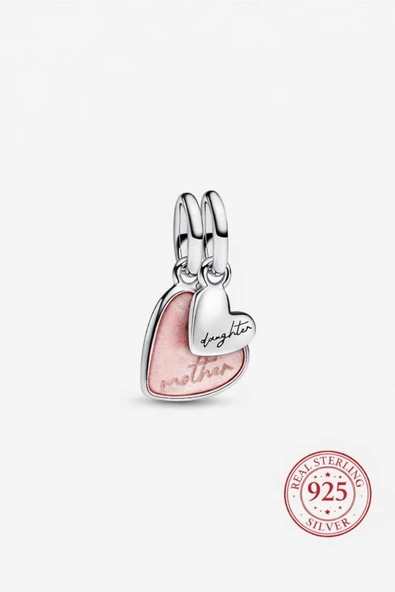 Hector&Co. Jewellery S925 Ayrılabilir Anne Kız Charm ürün görseli 1
