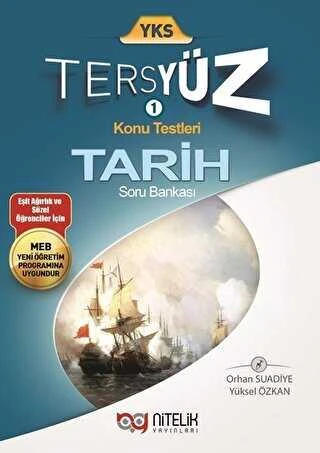 Nitelik Yayınları Yks Tyt Ayt Tarih Tersyüz Soru Kitabı ürün görseli 1
