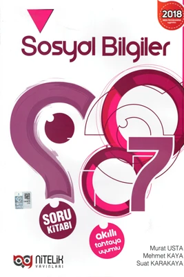 Nitelik Yayınları 7. Sınıf Sosyal Bilgiler Soru Kitabı ürün görseli 1