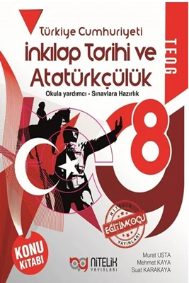 Nitelik Yayınları 8. Sınıf İnkilap Tarihi Konu Kitabı ürün görseli 1