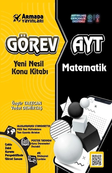 Armada Yayınları Görev Yks Ayt Matematik Konu Kitabı Yeni Nesil ürün görseli 1