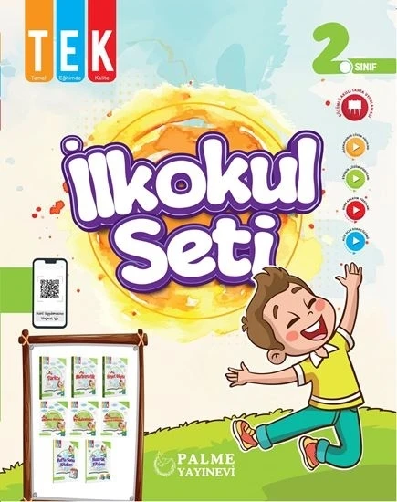 Palme Yayınevi Hazırlık 2. Sınıf Tek İlkokul Seti ürün görseli 1