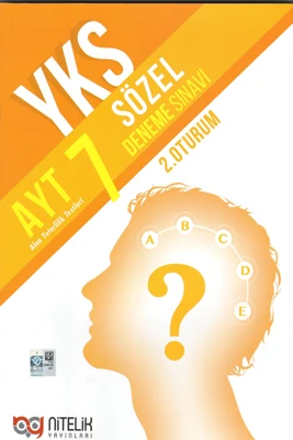 Nitelik Yayınları Yks Ayt Sözel 7 Deneme Sınavı ( 2. Oturum ) ürün görseli 1