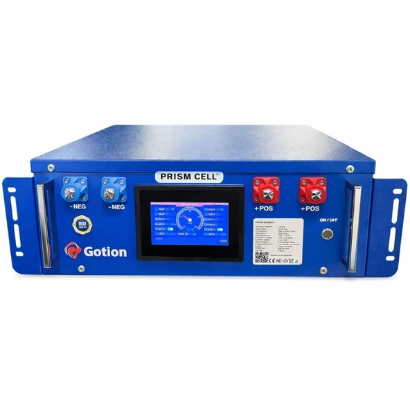 51.2 102AH Lifepo4 akü Rack tipi (48 100 modeli) ürün görseli 1