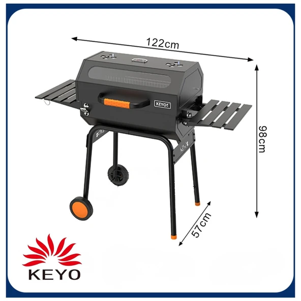 KEYO 157 KÖMÜRLÜ MANGAL - Resim 10