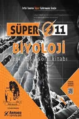 Armada Yayınları 11. Sınıf Süper Biyoloji Soru Kitabı Yeni Nesil ürün görseli 1