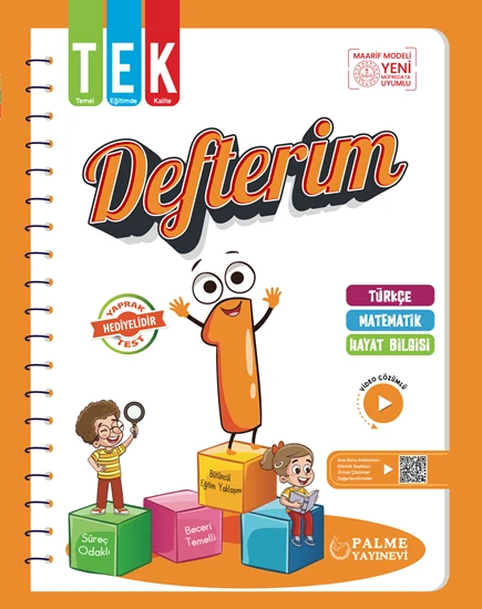 Palme Yayınevi Hazırlık 1. Sınıf Tek Defterim ürün görseli 1