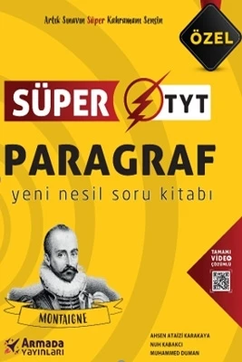 Armada Yayınları Süper Yks Tyt Paragraf Soru Kitabı ürün görseli 1
