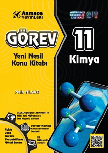 Armada Yayınları 11. Sınıf Görev Kimya Konu Kitabı Yeni Nesil ürün görseli 1