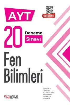 Nitelik Yayınları Yks Ayt Fen Bilimleri 20 Deneme Sınavı Video Çözümlü ürün görseli 1