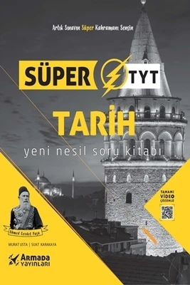Armada Yayınları Süper Yks Tyt Tarih Soru Kitabı Yeni Nesil ürün görseli 1