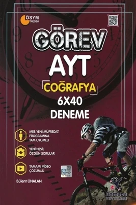 Armada Yayınları Yks Görev Ayt Coğrafya Deneme 6X40 Video Çözümlü ürün görseli 1