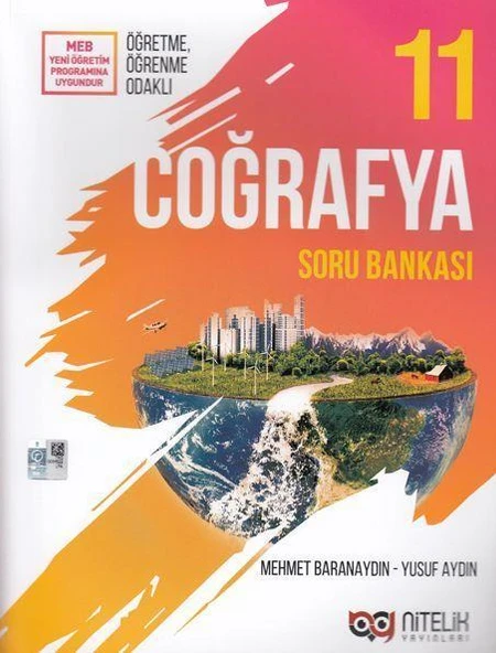 Nitelik Yayınları 11. Sınıf Coğrafya Soru Kitabı ürün görseli 1