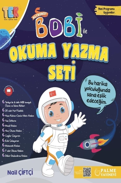 Palme Yayınevi Hazırlık 1. Sınıf Tek Bobi İle Okuma Yazma Seti ürün görseli 1