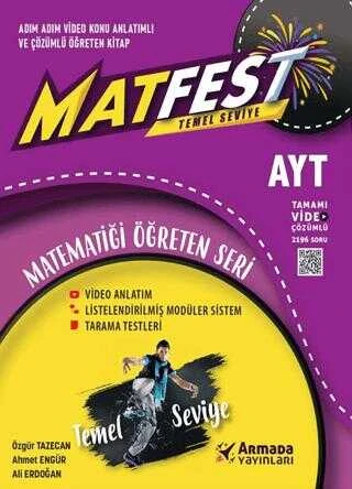 Armada Yayınları Yks Ayt Matfest Temel Seviye Soru Kitabı ürün görseli 1